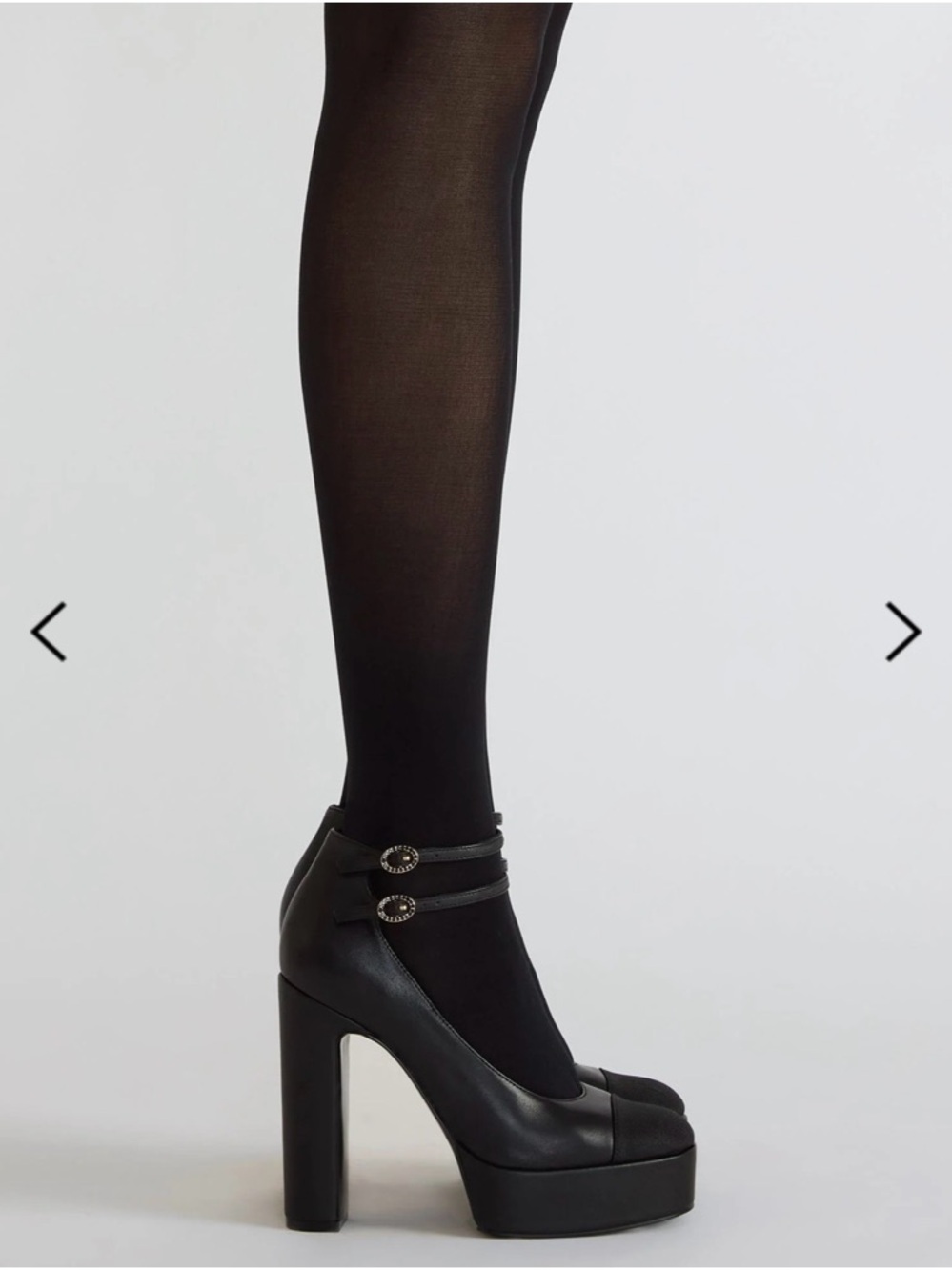 Steve Madden Black Peyton Leather Platform